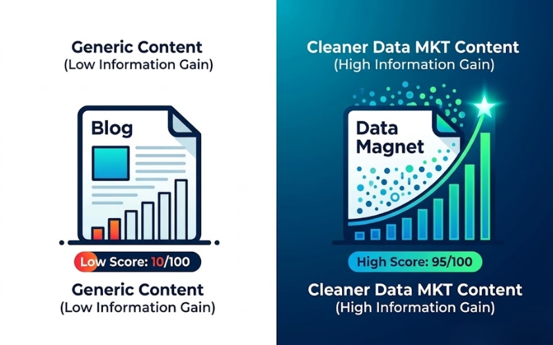 The Concept of Information Gain: Why Uniqueness is the New Ranking Factor
